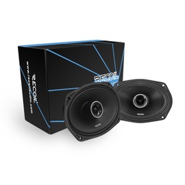 Recoil MX69 6X9 Inch 2-Way Pro Audio High Output Midrange Coaxial Speakers