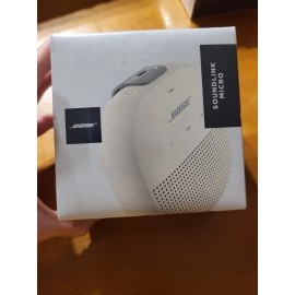 Bose SoundLink Micro WHITE SMOKE Portable Waterproof Bluetooth Speaker System