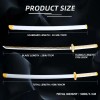 LED Sword Zoro Demon Slayer Katana Yamoto Light up Sword