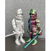 Whattiho 3D Printed Knight Action Figure - 6.5'' Tall Articulated