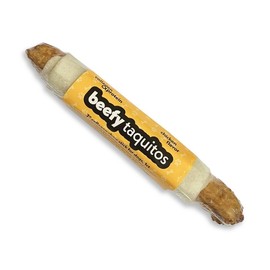 Frankly Original Pet - Chicken Flavored Collegen Packed Beefy Taquito Stick for Small and Medium Dogs Pack of 3 (Long Lasting Chews, Treats, Bones for Aggressive Chewers) - 7" (8661)