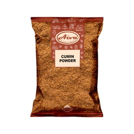 AIVA Cumin Ground Powder (Indian Jeera) Spice, Indian Origin | All Natural, Salt-Free | Vegan | No Colors | NON-GMO - (400gm (14 oz))