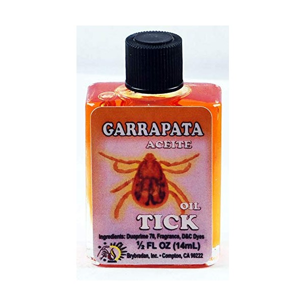 MW 6 Pieces BRYBRADAN TICK Oil/GARRAPATA ACEITE 1/2 FL OZ
