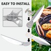 Ysislybin 22-1/2 Inch One-Touch Cleaning System Kit for Weber Kettle