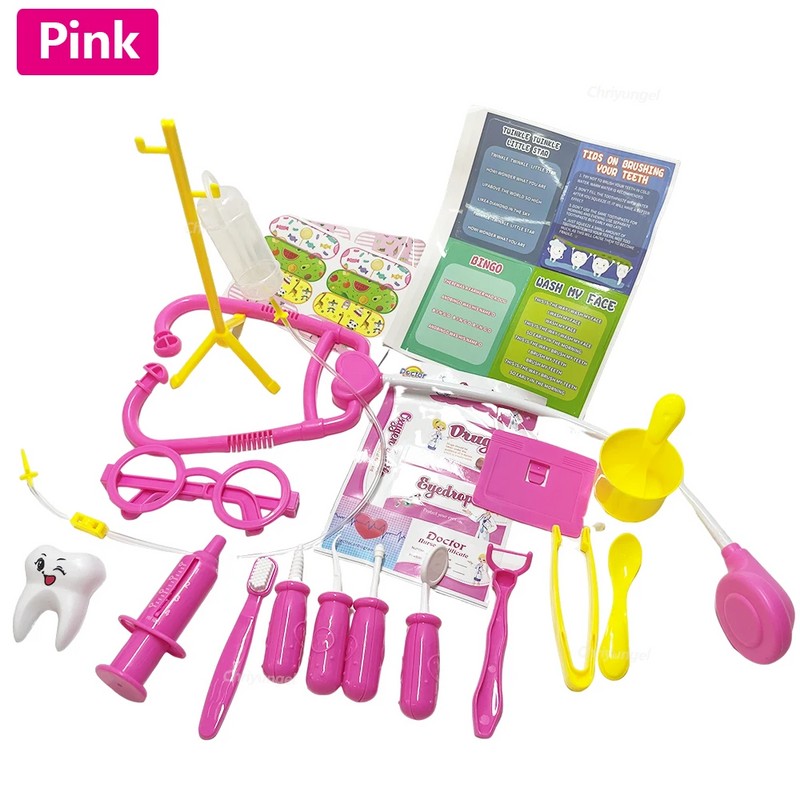 30-Piece Doctor Play Set for Pretend Medical Care – Educational