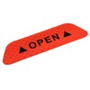 X AUTOHAUX 4pcs Car Door Reflective Sticker Open Warning Safety