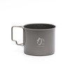 KPOT-550-C Titanium Pot for Outdoor Use, 19.7 fl oz (550