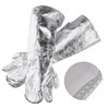 2Pcs ThreeFinger Thicken Cotton Welding Gloves 1000℃ Radiant Heat Fire