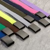 CHROME CRANE BLT054 Men's Waist Belt, Nylon, Plain, Buckle Design,