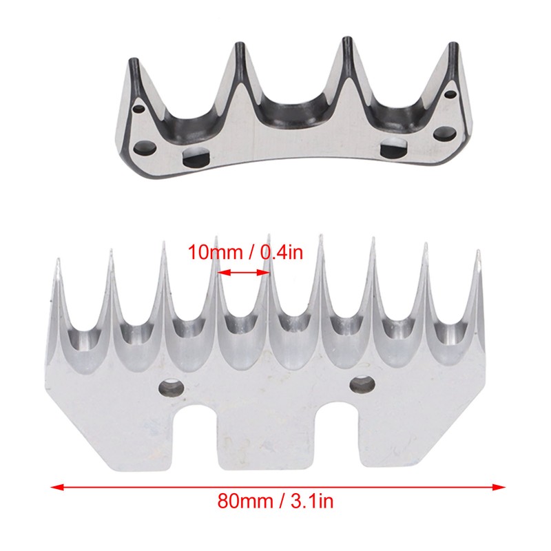 Electric Sheep Shear Blade High Carbon Steel 9 Tooth Incisive