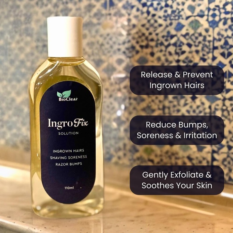 Ingrofix by BioClear - Ingrown Hair Treatment, Perfect for Legs,