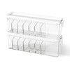 MSHOMELY 2 Pack Cable Organizer Box with Lid, Charge Cord