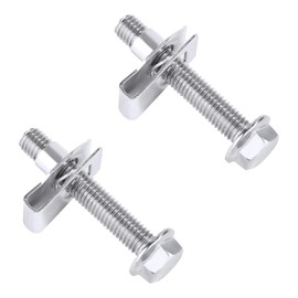 2 Set 304 Stainless Steel Fuel Tank Strap Bolts with Bolts and Locking Nuts, Fit for Chevy Silverado Tahoe Suburban Avalanche Colorado Replace 55157/11516770 / 11519894/15743078