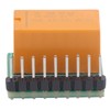 Double‑Pole Double‑Throw Relay Module, DPDT Ultra-Small Automatically Adjust Relay Board