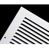 14" X 14" Baseboard Return Air Grille - HVAC Vent