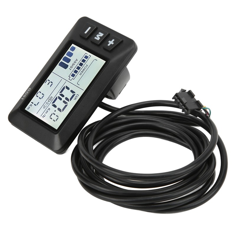 Electric Bicycle Display LCD Meter Bicycle Lithium Battery Modification Accessories