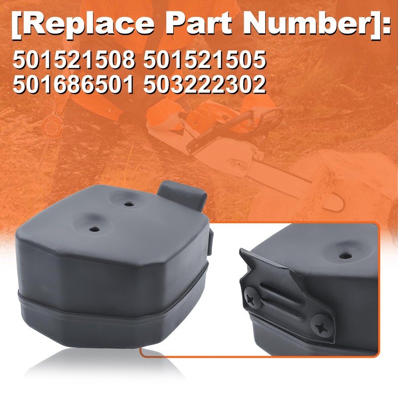 Mtanlo Exhaust Muffler Silencer Bolt Stud Kit for Husqvarna 266XP