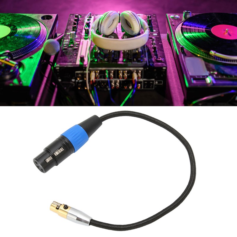 XLR Female to Mini XLR Female Sound Cable Practical Stable
