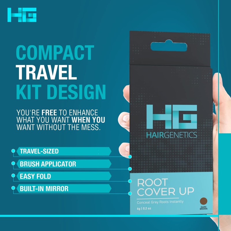 Hair Genetics Root Cover Up Hide Your Grey Hairs Roots