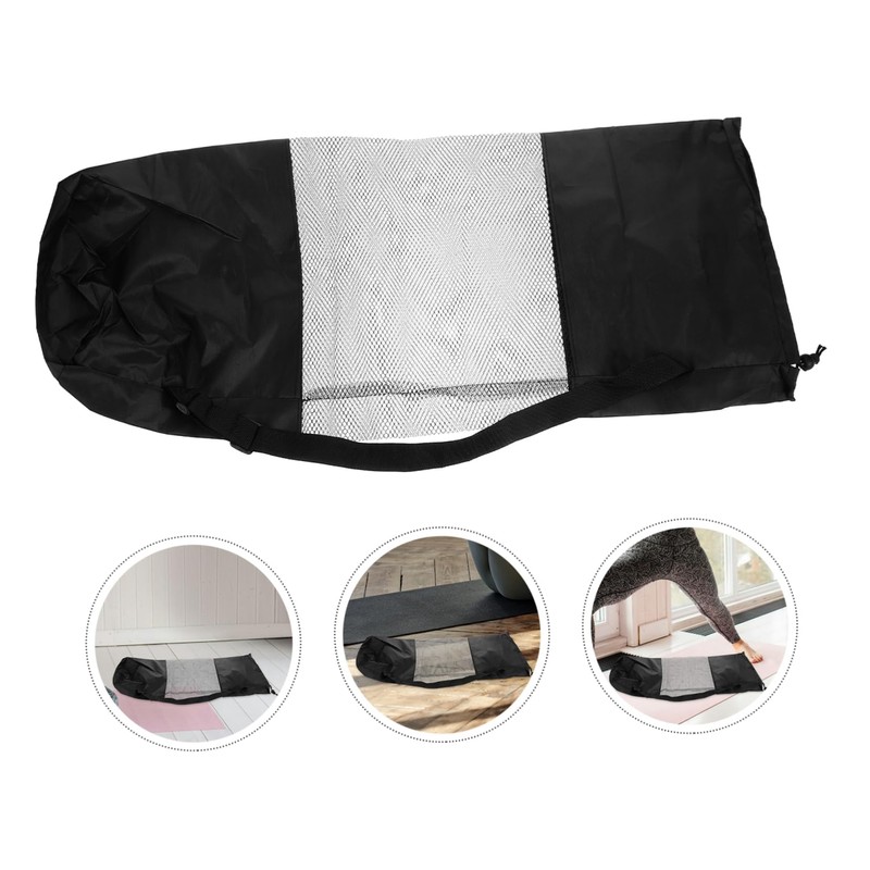 BESPORTBLE Yoga Mat Tote Bag 2 Pack Storage Organizer Mesh
