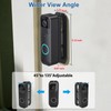 Blink Doorbell Mount, 45–135 Degrees Angle Mount for All-New Blink