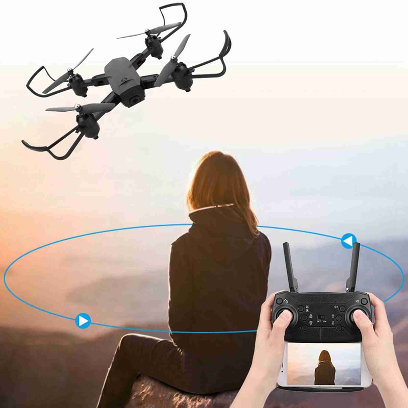 RC Drone Optical Flow WIFI FPV Smart Follow Folding RC