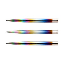 RED DRAGON Specialist Dart Points - Rainbow Effect Coated 32mm - 3 sets per pack