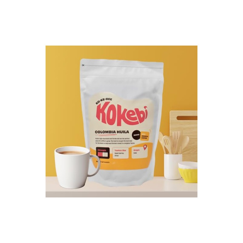 Kokebi Colombia Huila Coffee Beans 500g