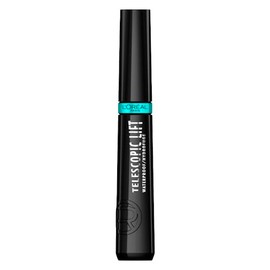 LOreal Paris Mascara de pestañas Telescopic Lift A Prueba de Agua, Negro, 10 ml                                                                       