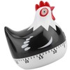 Fdit Chicken Shape Kitchen Timer, Cute Egg Timer for Cooking,