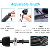 LEKEONE Ropeless Jump Rope,Switchable Dual Mode Ropeless and Corded Jump