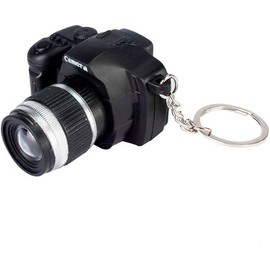 Black Camera Keychain with Sound, Key Ring Decor Bag Wallet Pendant, Mini Camera Design Keychain Cute Novelty Ring Child Toy Kids Key Chain Pendant Creative Gift Key Chain Decorative, Car Keychain