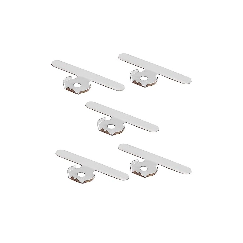 Comimark 5 pcs Multi-Functional Garlic Peeler, Stainless Steel Chestnut Peeler,