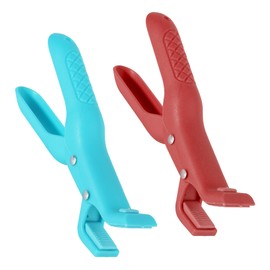 Pinzas de agarre para placa caliente, pinzas elevadoras para tazones, sartenes, platos, utensilios de cocina, 2 unidades