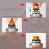 drado 2 Pcs Camping Gas Adapter Camping Stove Adapter Converter