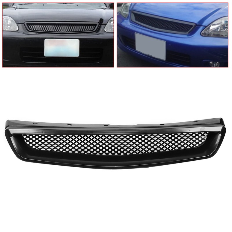 Front Hood Grill Grille for EK JDM Type R Style