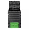 SEGAWE 120 Gallon Large Compost Bin BPA Free Outdoor Composting