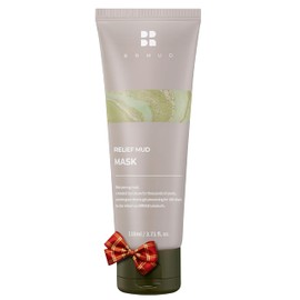 BRMUD Relief Mud Mask | Cardi B Mud Mask - Body Mud Hydrating & Moisturizing Deep Pore Cleanser Face & Body Mask w/ 91.8% Nature-Derived Ingredients - K Beauty Body Mud (3.72 fl oz)