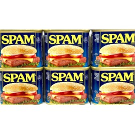 Spam Classic Luncheon Meat 12 oz ( Pack of 6 )