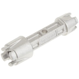 Superior Tool 06020 Tub Drain Wrench (Dumbell Wrench)-Dual Ended Drain Wrench that fits 3/8 or 1/2 Inch Ratchet Wrench