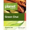 Planet Organic Green Chai Herbal Tea 25 Tea Bags