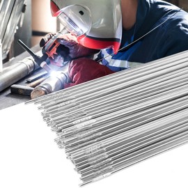 UNIFAMILY 80 Pcs Aluminum Welding Rods ER4043 1/16" x 16", TIG Welding Rod, Low Temp Aluminum Rod, Low Splatter Corrosion Resistance Aluminum Welding Wire, Tig Filler accessories