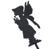 AB Tools Small Black Fairy Pixie Silhouettes Set of 4