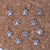 Paw Print Pushpins - Silver Finish