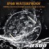 JESUO Fit Ford Mustang 1965~1973 Brightest Pair 7" Round Led