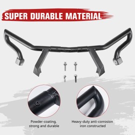 HAKA TOUGH Front Upper Bumper for Kawasaki Teryx Krx 1000 Accessories 2020-2024, Combined Upper Headlight Guard Bumper Protector for Kawasaki Teryx Krx 1000 20-24 Accessories (Replace #99994-1302)