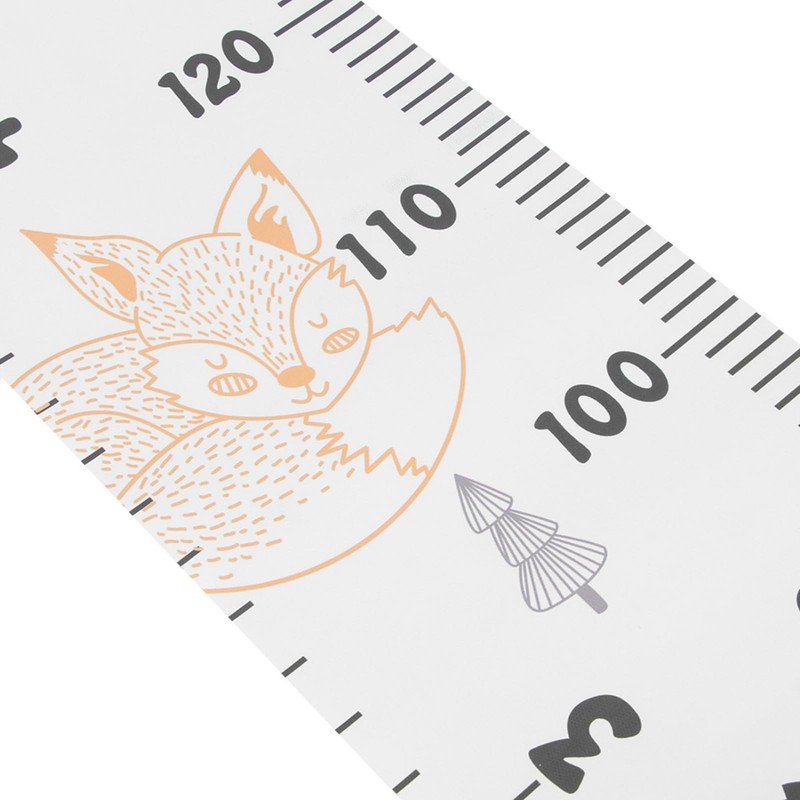 Growth Chart, Wall Sticker Height Measurement Sticker Height Chart Cute