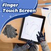 Guantes para niños con visualización táctil cálidos, guantes de invierno