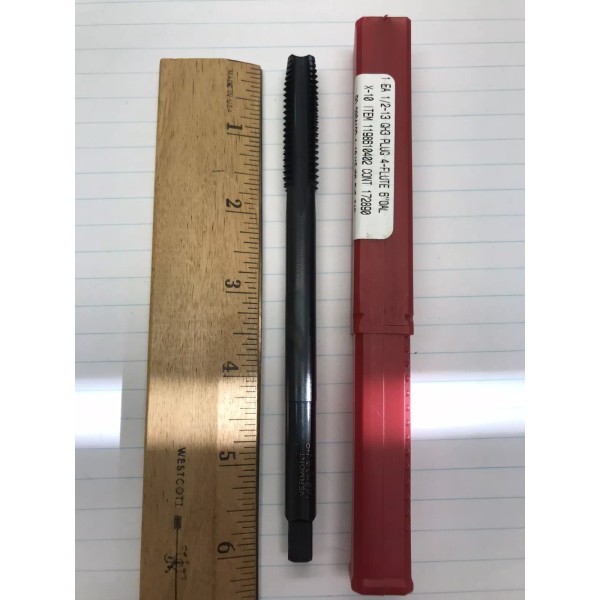 Vermont Tap 1 Pc. 1/2-13 X 6”oal GH3 HS PLUG