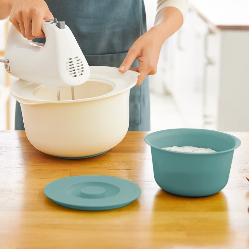 Rotho Fresh 1043305092 Set of 2 Bowls 1.2 L +